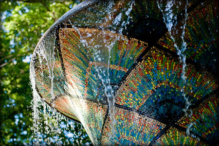 Foto: Mosaikbrunnen