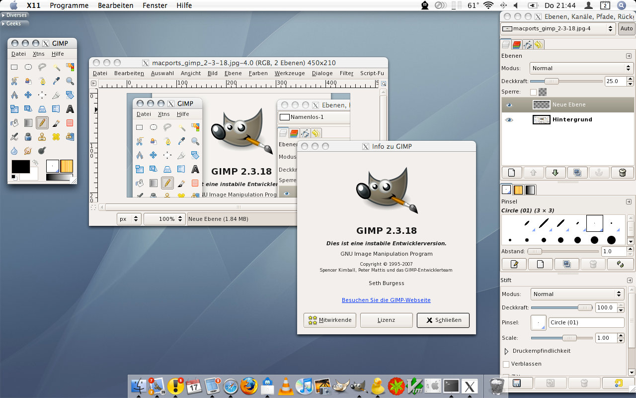 gimp for mac 10.6.8