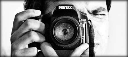 Foto: Selbstportrait mit Pentax K200D