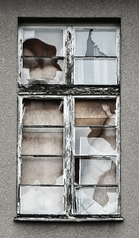 Foto: Fenster des Verfalls