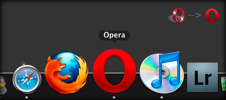 Opera Logo aus opera:about