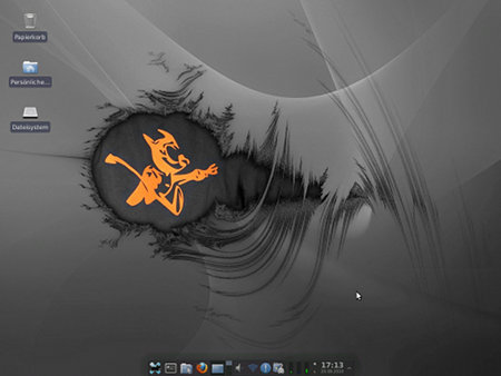 Screenshot: Xubuntu 10.04 mit XFCE