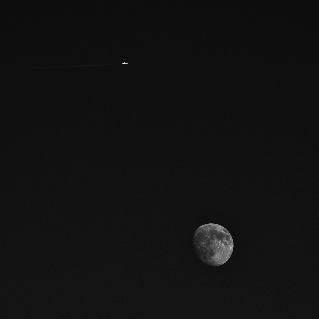 Foto: Der Mond ... und ein Detail