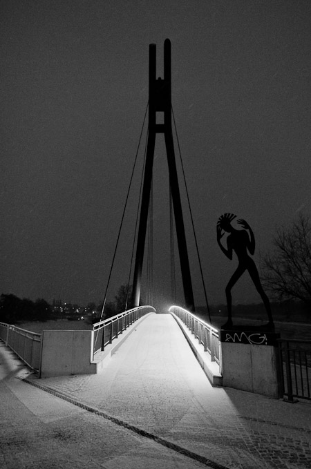 Foto: Molenbrücke im Winter